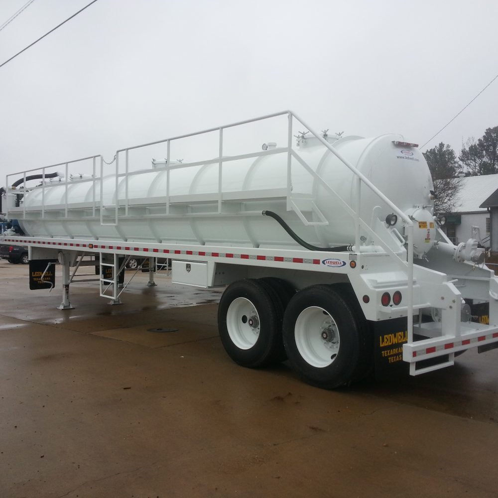 Cargo Tank Trailers | DOT Vacuum Trailer Manufactured by Ledwell