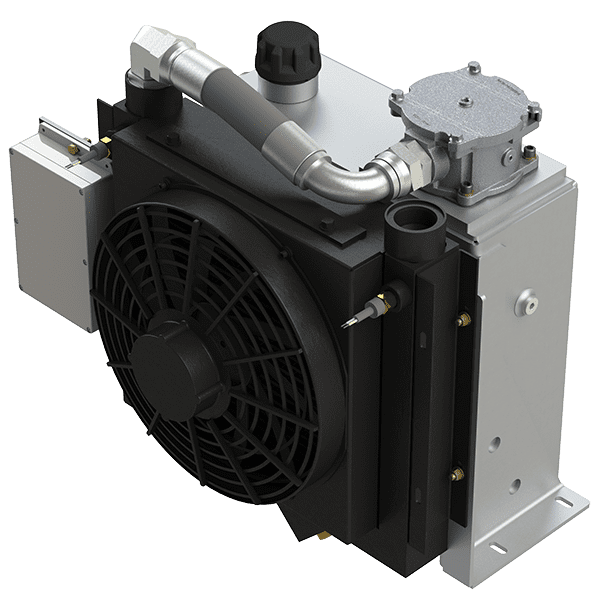 Ledwell severe duty hydraulic cooler