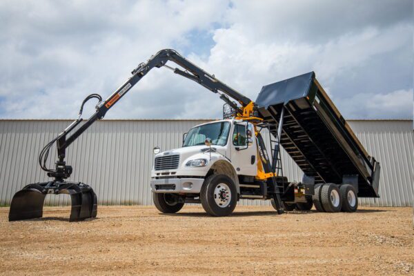 Authorized Rotobec Dealer - Ledwell manufactures Dump Trucks to pair with Rotobec Grapple