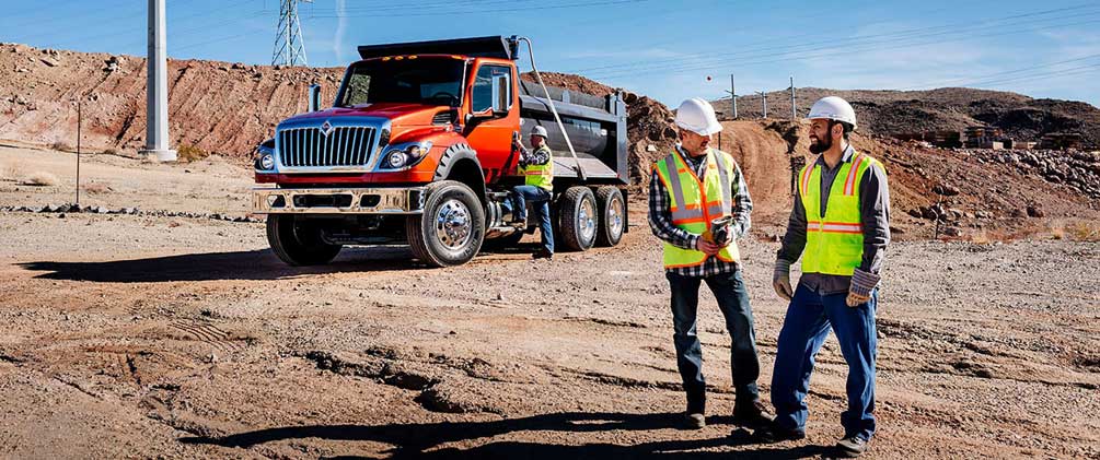 durable Ledwell dump truck for construction