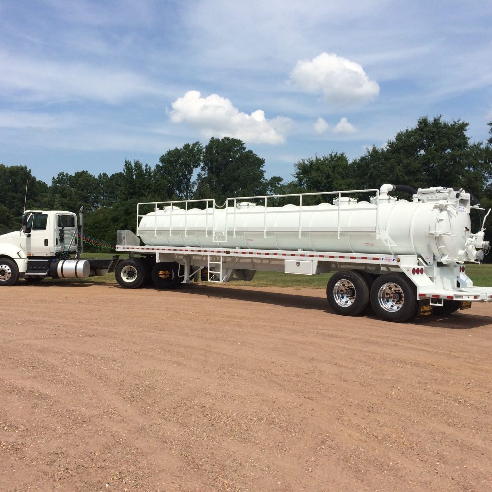 Cargo Tank Trailers | DOT Vacuum Trailer Manufactured by Ledwell