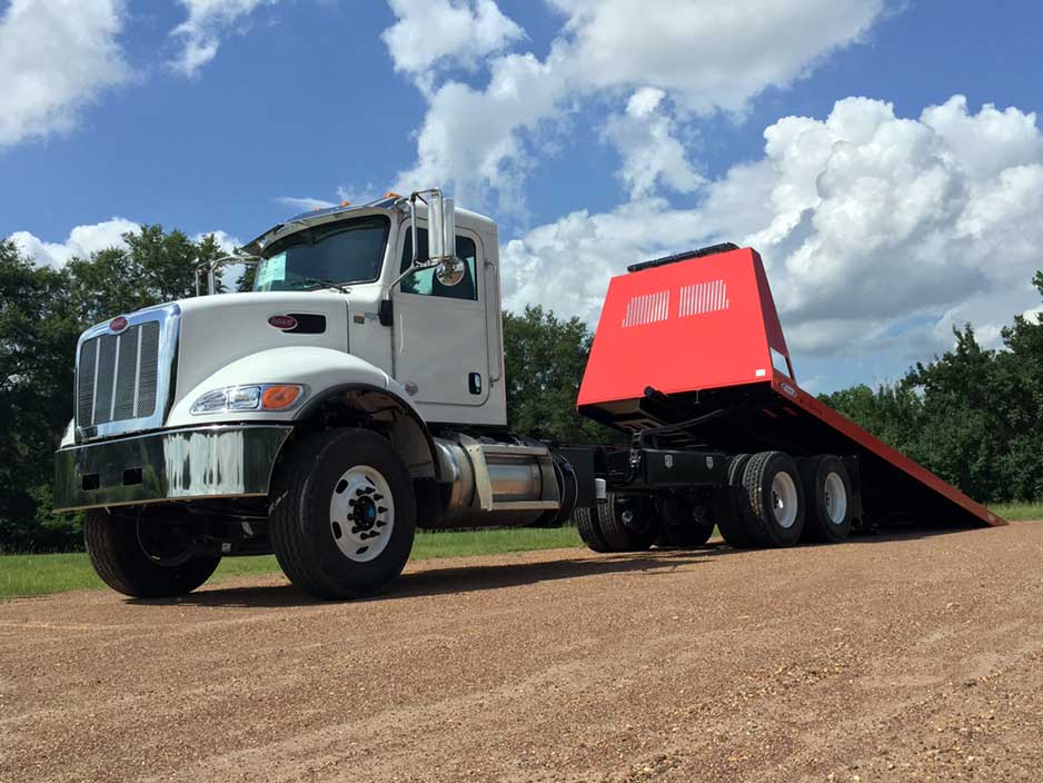 heavy duty rollback truck by ledwell - Machinery Moving Bed Truck for sale