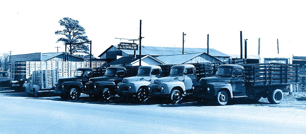 Original location of Ledwell and Son Lumber